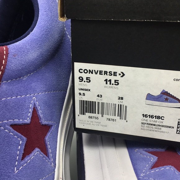 converse one star deep periwinkle